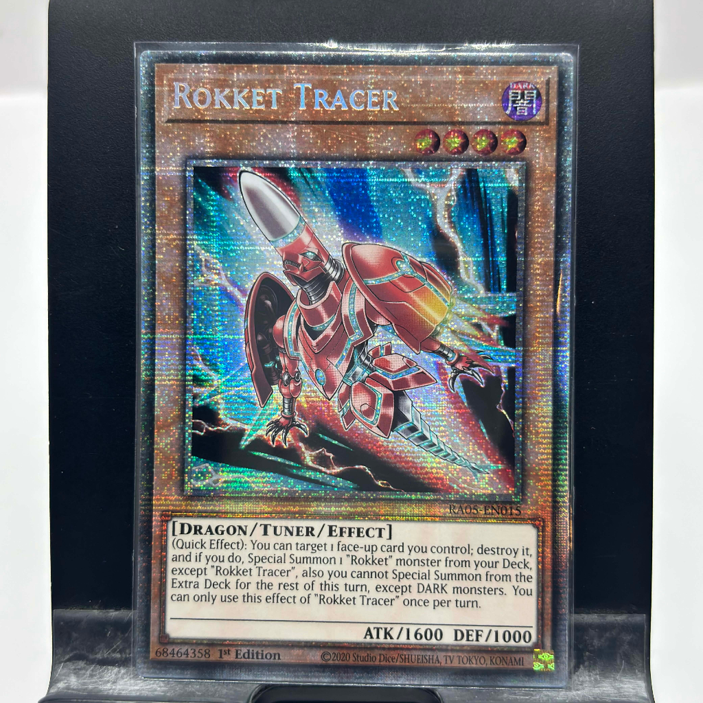 [ Bài Yugioh Chính Hãng ] Rokket Tracer - RA05-EN015 - Starlight Rare
