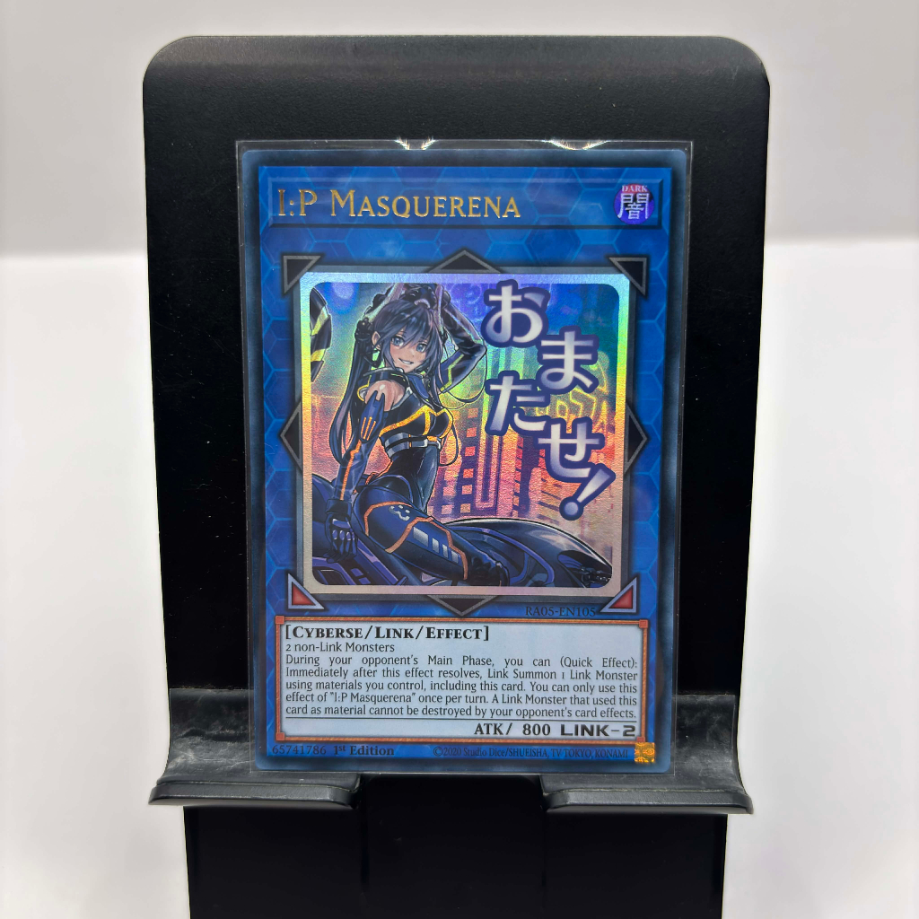 [ Bài Yugioh Chính Hãng ] I:P Masquerena (Stamp Edition) - RA05-EN105 - Ultra Rare