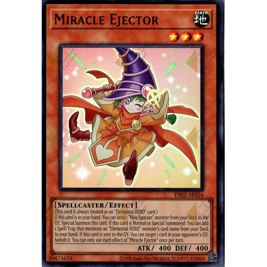 [ Bài Yugioh Chính Hãng ] ES02-AE036 Miracle Ejector - Ultra Rare