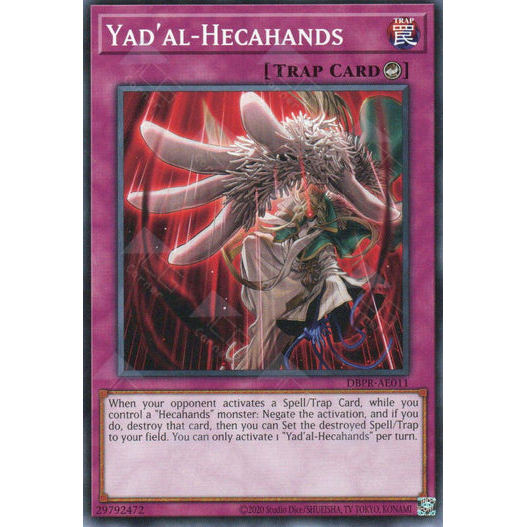 [ Bài Yugioh Chính Hãng ] DBPR-AE011 Yad'al-Hecahands - Common