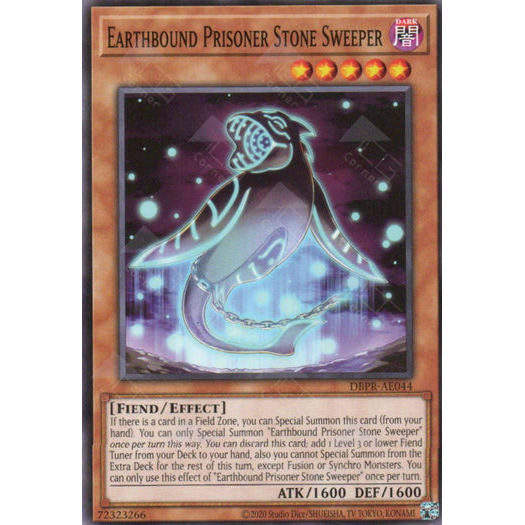[ Bài Yugioh Chính Hãng ] DBPR-AE044 Earthbound Prisoner Stone Sweeper - Common