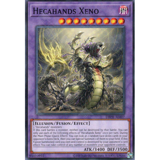 [ Bài Yugioh Chính Hãng ] DBPR-AE007 Hecahands Xeno - Common