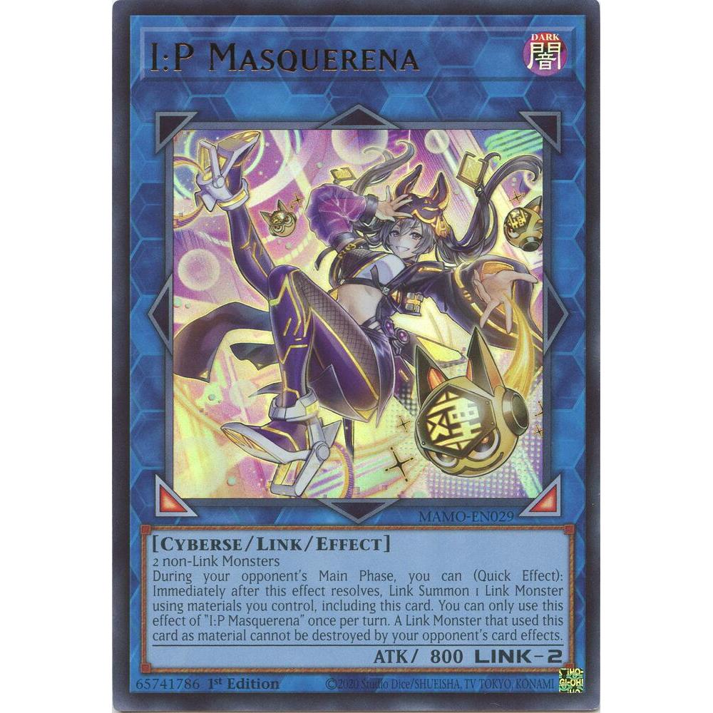 [Thẻ Bài Yugioh Chính Hãng] I:P Masquerena (alternate art) - MAMO-EN029 - Ultra Rare