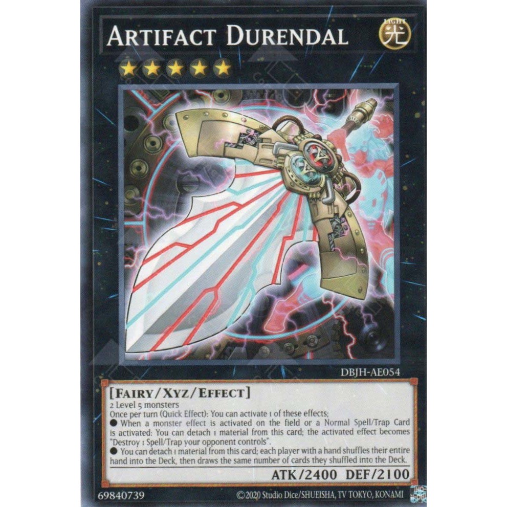 [ Bài Yugioh Chính Hãng ] DBJH-AE054 Artifact Durendal - Common