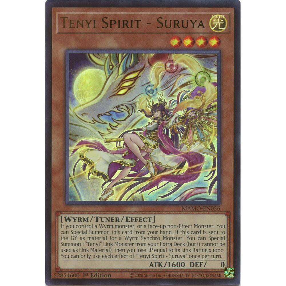 [Thẻ Bài Yugioh Chính Hãng] Tenyi Spirit - Suruya - MAMO-EN056 - Ultra Rare