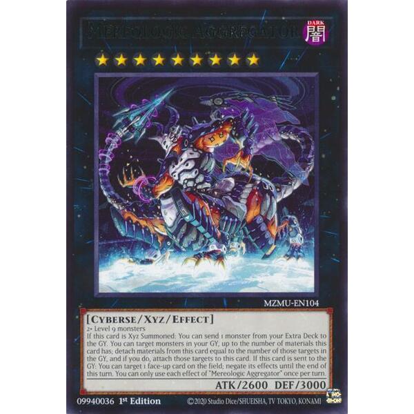 [ Bài Yugioh Chính Hãng ] Mereologic Aggregator - MZMU-EN104 - Rare 1st Edition