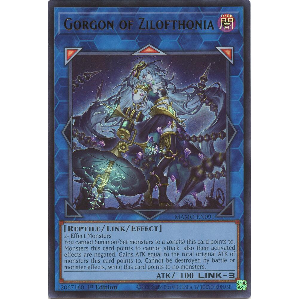 [Thẻ Bài Yugioh Chính Hãng] Gorgon of Zilofthonia - MAMO-EN091 - Ultra Rare