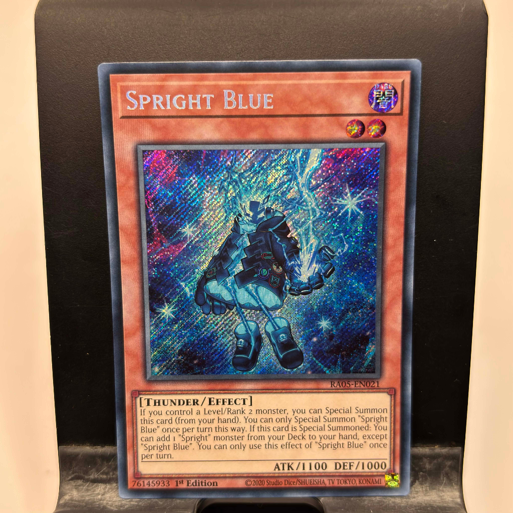 [ Bài Yugioh Chính Hãng ] Spright Blue - RA05-EN021 - Super/Ultra/Secret