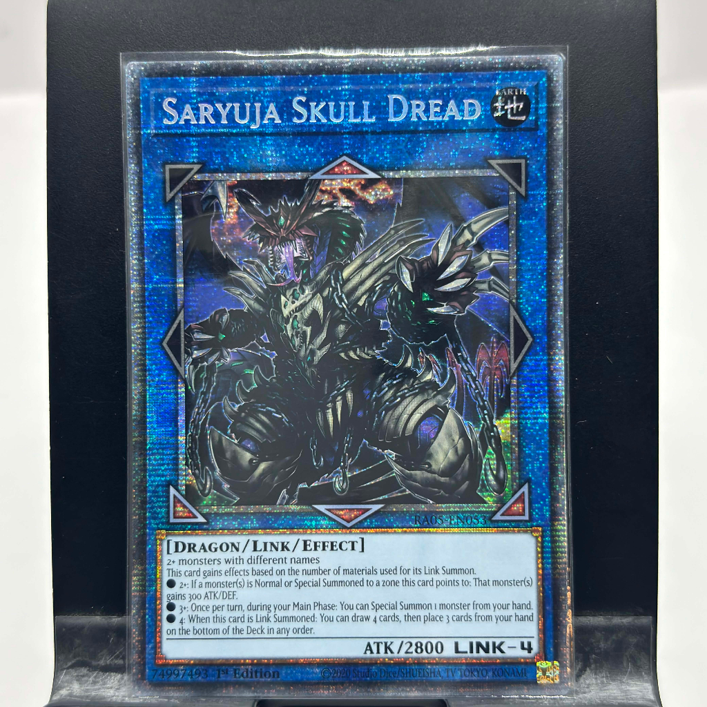 [ Bài Yugioh Chính Hãng ] Saryuja Skull Dread - RA05-EN053 - Starlight Rare
