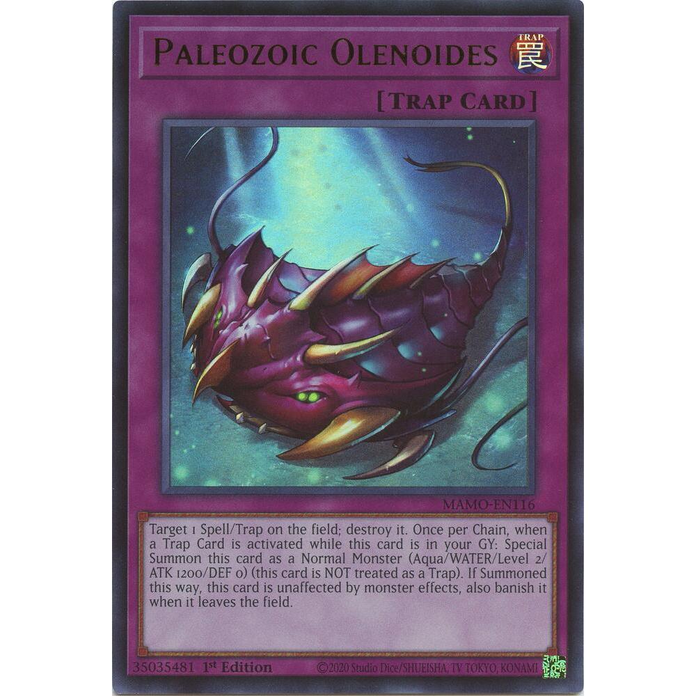 [Thẻ Bài Yugioh Chính Hãng] Paleozoic Olenoides - MAMO-EN116 - Ultra Rare