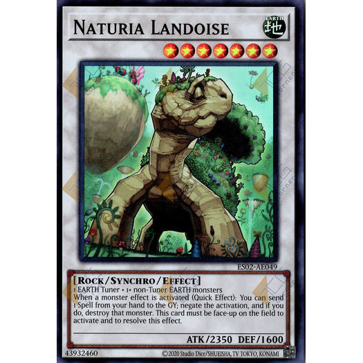[ Bài Yugioh Chính Hãng ] ES02-AE049 Naturia Landoise - Super Rare