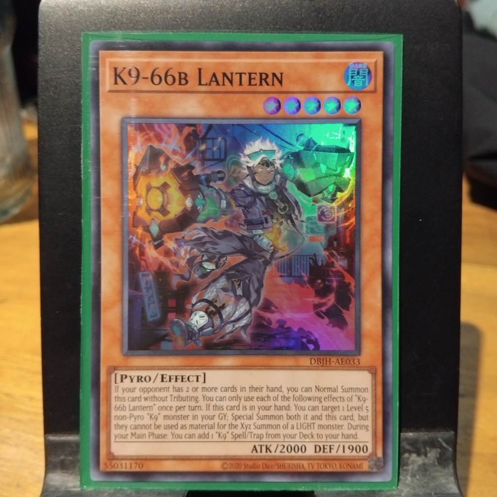 [ Bài Yugioh Chính Hãng ] DBJH-AE033  K9-66b Lantern - Super Rare