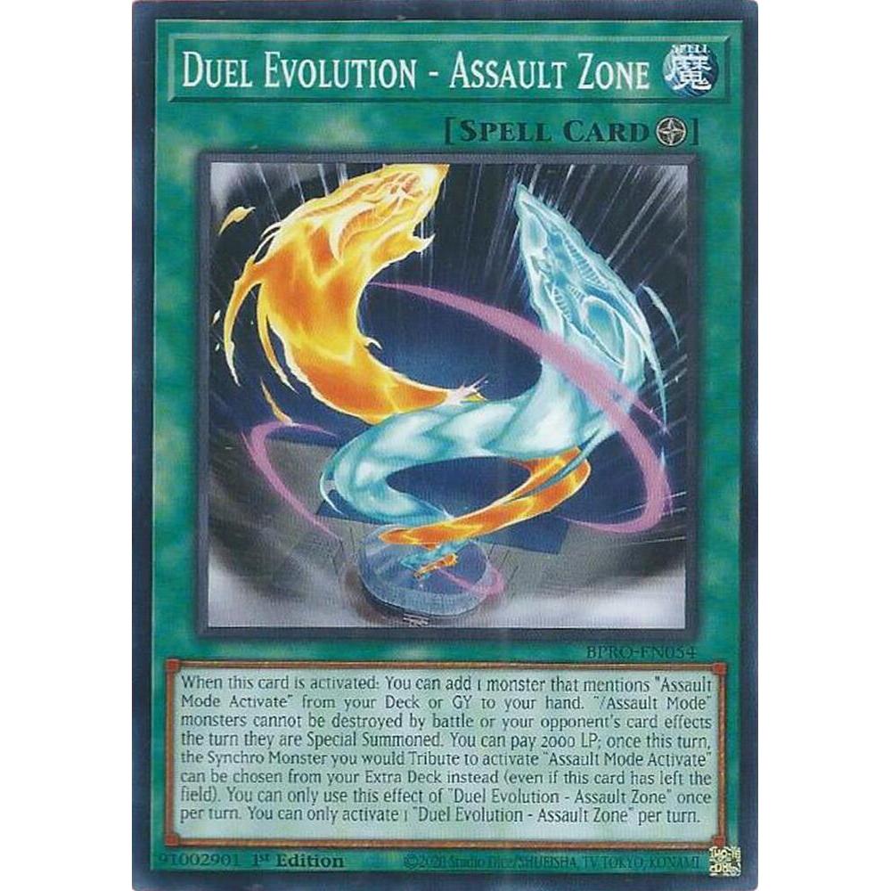 [ Bài Yugioh Chính Hãng ]  Duel Evolution – Assault Zone - BPRO-EN054 - Common 1st Edition