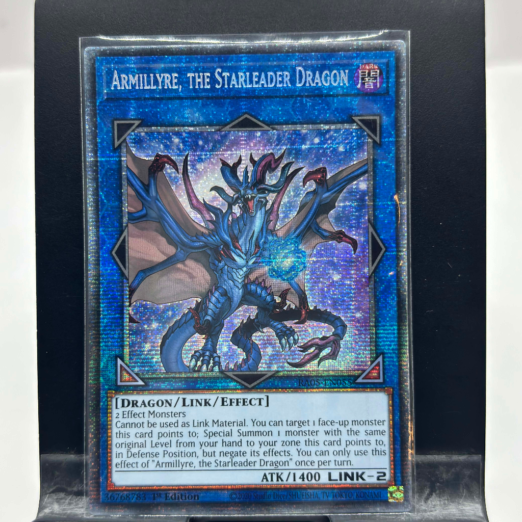 [ Bài Yugioh Chính Hãng ] Armillyre, The Starleader Dragon - RA05-EN055 - Starlight Rare