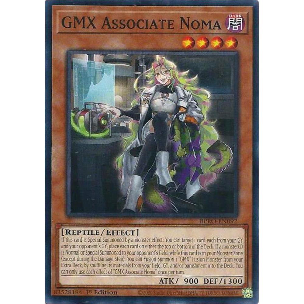 [ Bài Yugioh Chính Hãng ]  GMX Associate Noma - BPRO-EN092 - Common 1st Edition