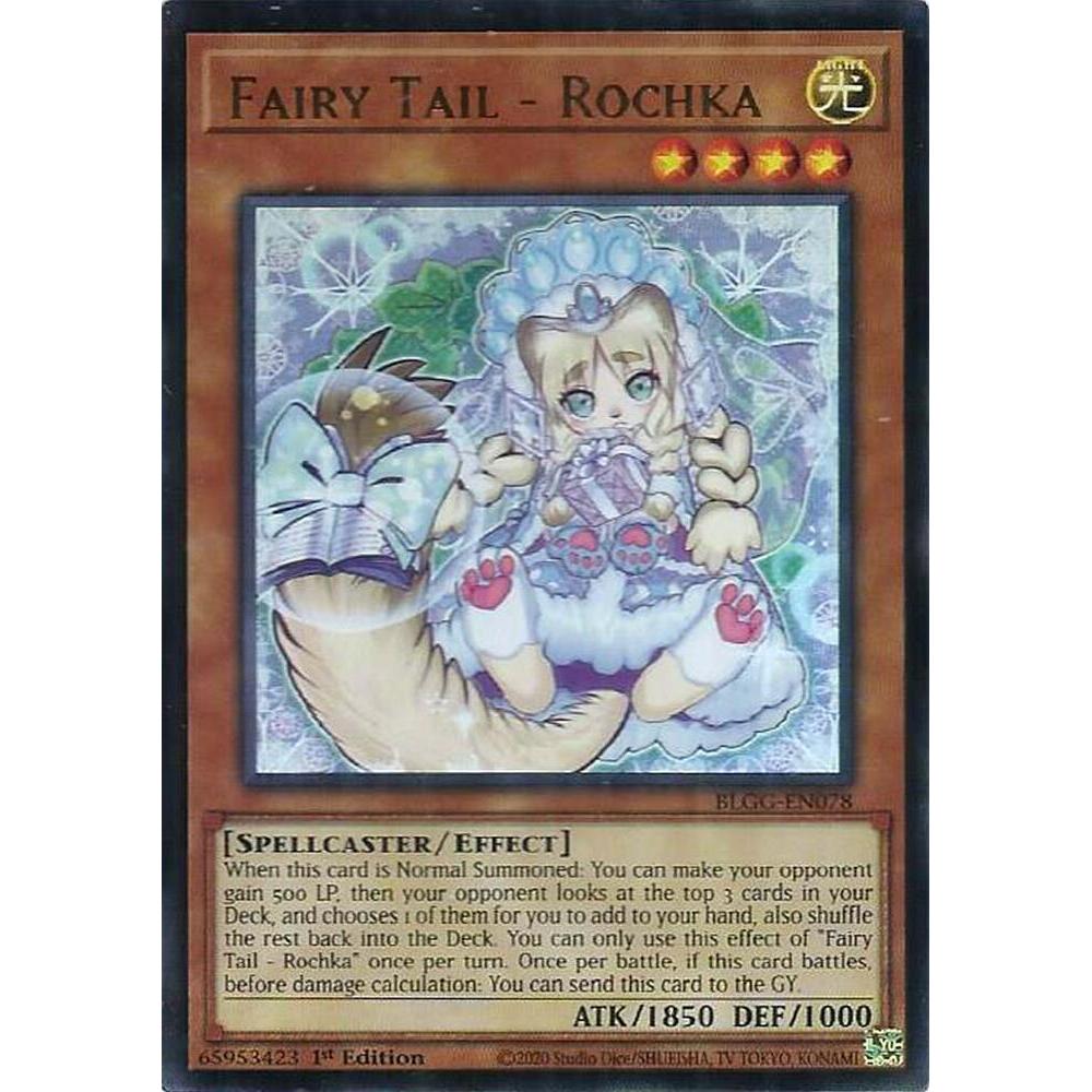 [ Bài Yugioh Chính Hãng ] Fairy Tail - Rochka - BLGG-EN078 - Ultra Rare