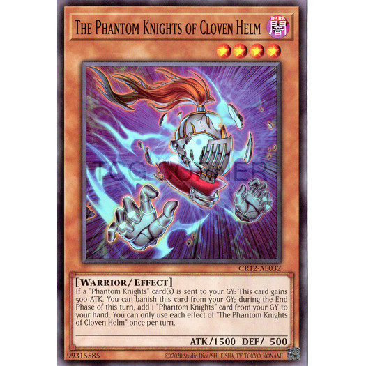[ Bài Yugioh Chính Hãng ] CR12-AE032 The Phantom Knights of Cloven Helm - Common