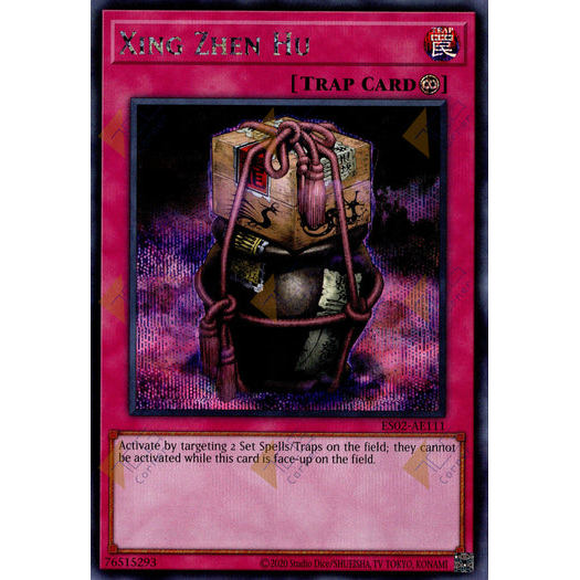 [ Bài Yugioh Chính Hãng ] ES02-AE111 Xing Zhen Hu - Secret Rare
