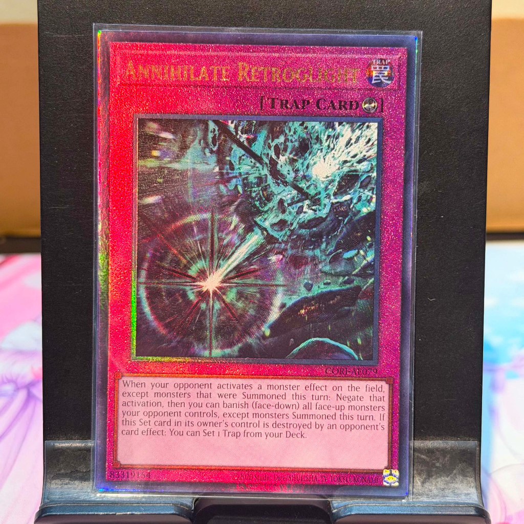 [ Bài Yugioh Chính Hãng ] CORI-AE079 Annihilate Retroglight - Ultimate Rare