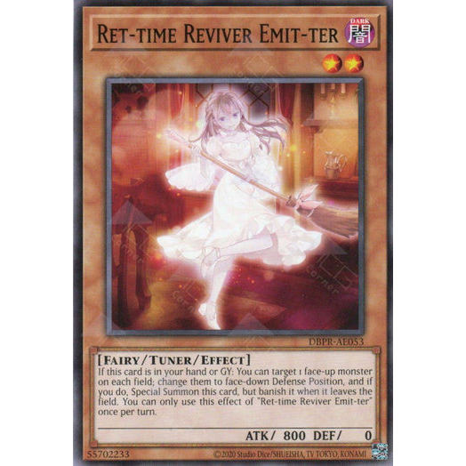[ Bài Yugioh Chính Hãng ] DBPR-AE053 Ret-time Reviver Emit-ter - Common