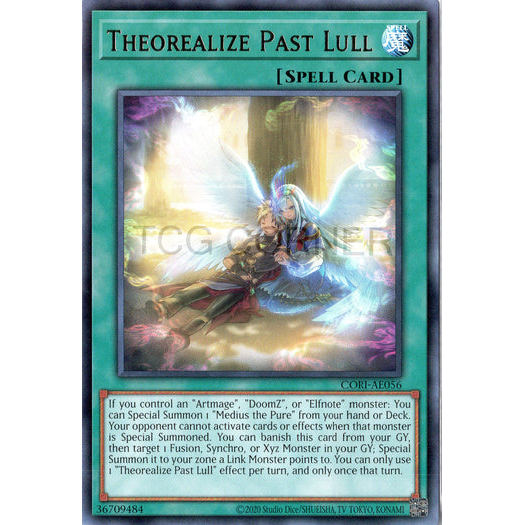 [ Bài Yugioh Chính Hãng ] CORI-AE056 Theorealize Past Lull - Rare