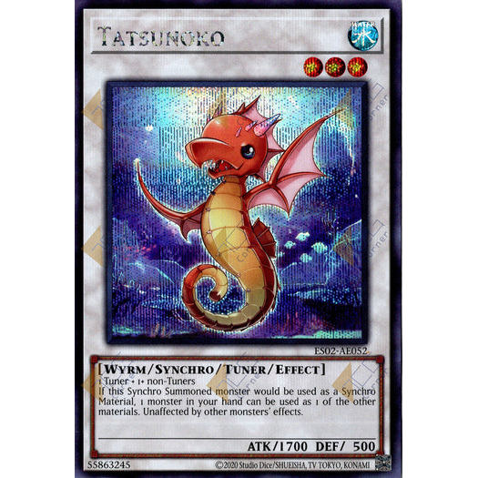 [ Bài Yugioh Chính Hãng ] ES02-AE052 Tatsunoko - Secret Rare
