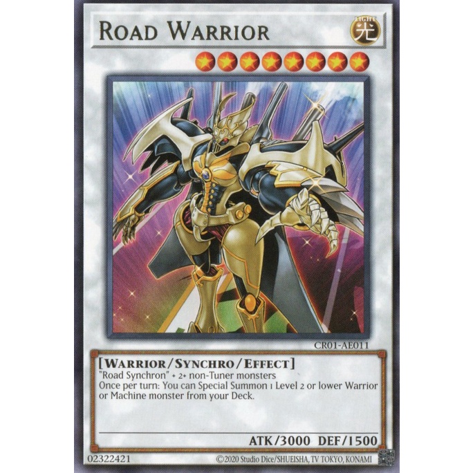 [ Bài Yugioh Chính Hãng ] CR01-AE011 Road Warrior
