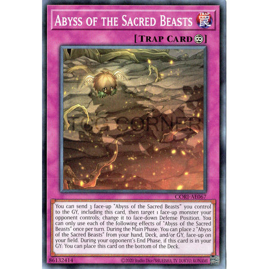 [ Bài Yugioh Chính Hãng ] CORI-AE067 Abyss of the Sacred Beasts - Common