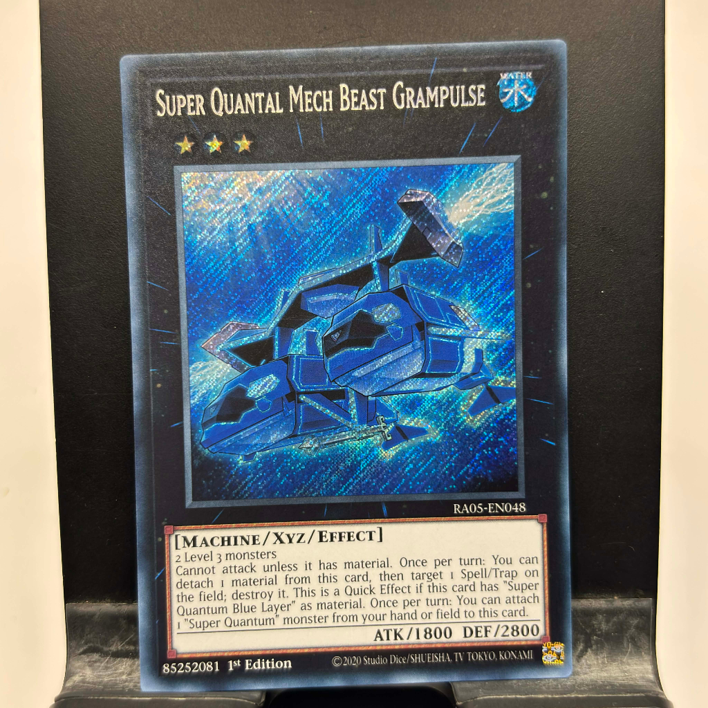 [ Bài Yugioh Chính Hãng ] Super Quantal Mech Beast Grampulse - RA05-EN048 - Super/Ultra/Secret