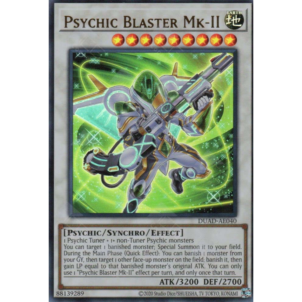 [ Bài Yugioh Chính Hãng ] DUAD-AE040 Psychic Blaster Mk-II - Ultra Rare