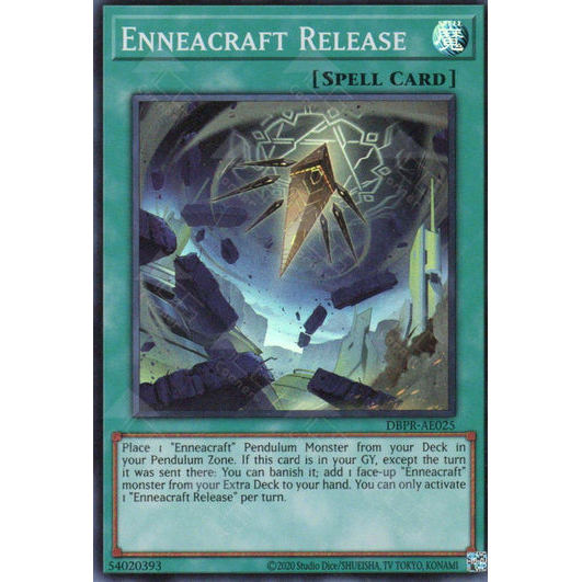 [ Bài Yugioh Chính Hãng ] DBPR-AE025 Enneacraft Release - Super Rare