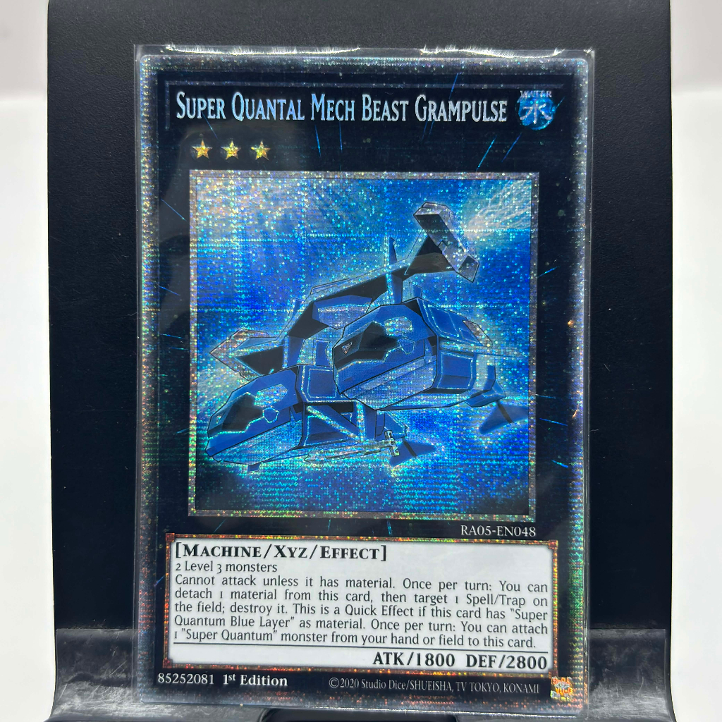 [ Bài Yugioh Chính Hãng ] Super Quantal Mech Beast Grampulse - RA05-EN048 - Starlight Rare