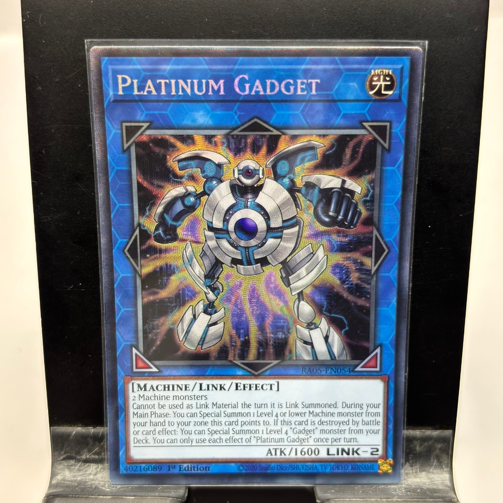 [ Bài Yugioh Chính Hãng ] RA05-EN054 Platinum Gadget - Collector Rare