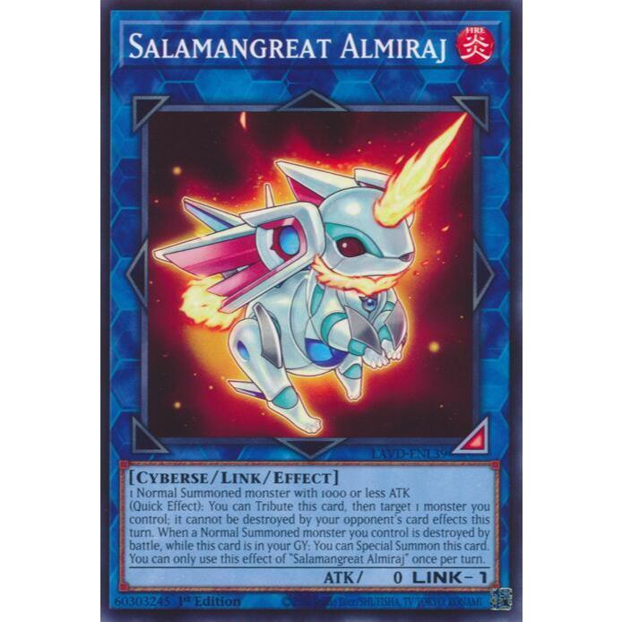 [ Bài Yugioh Chính Hãng ] Salamangreat Almiraj - LAVD-ENL39 - Common