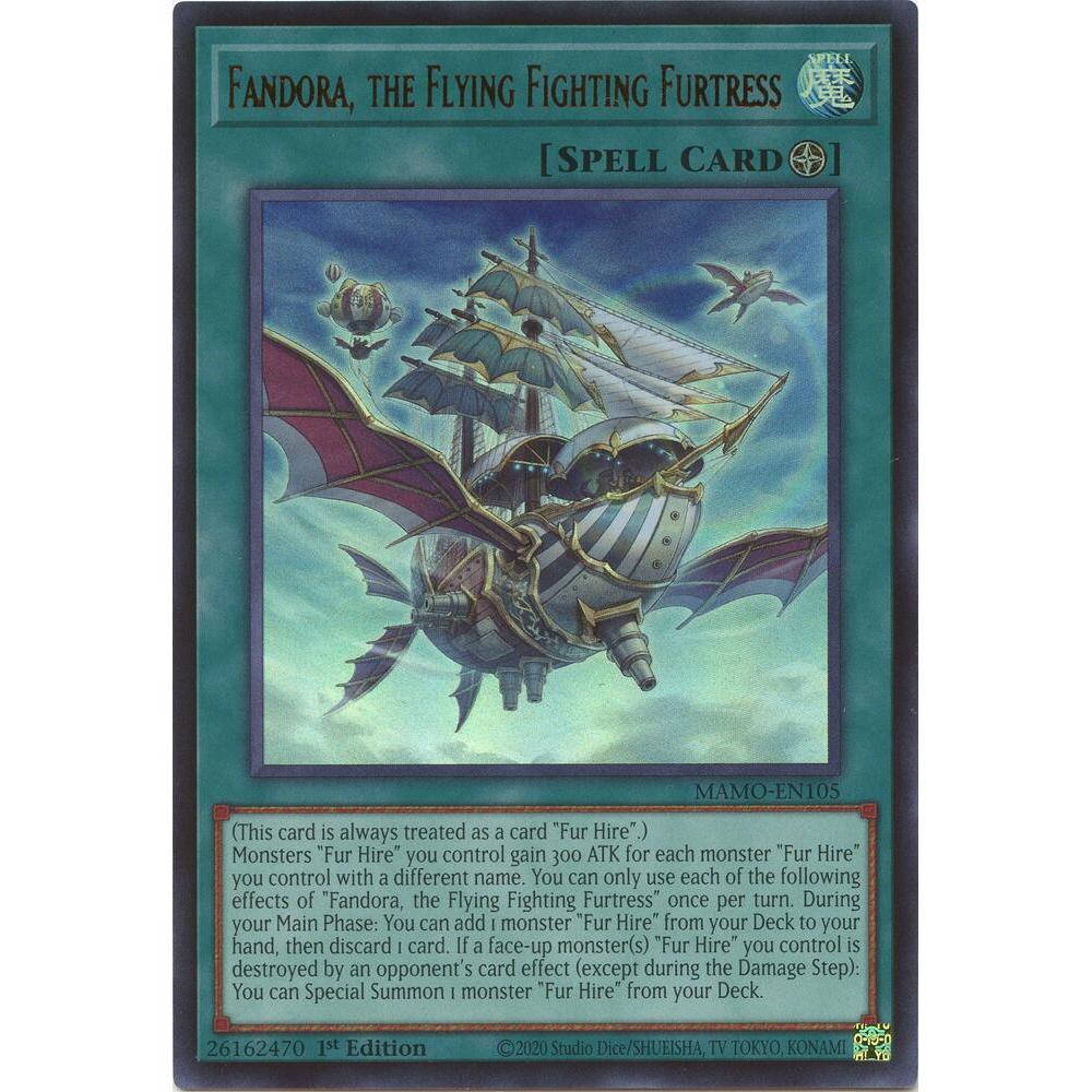 [Thẻ Bài Yugioh Chính Hãng] Fandora, the Flying Fighting Furtress - MAMO-EN105 - Ultra Rare