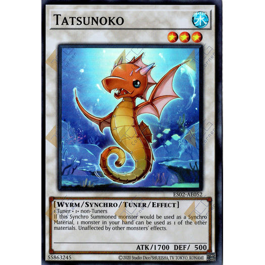 [ Bài Yugioh Chính Hãng ] ES02-AE052 Tatsunoko - Super Rare