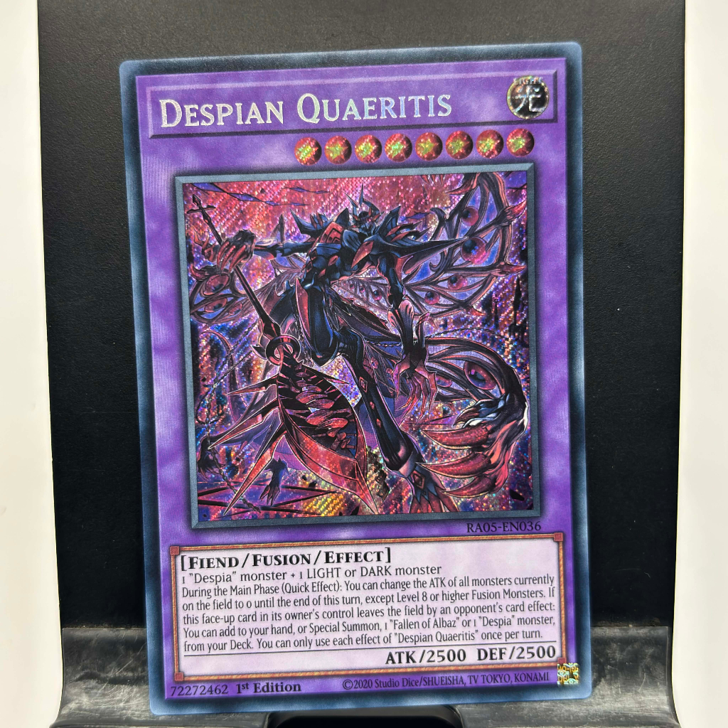 [ Bài Yugioh Chính Hãng ] Despian Quaeritis - RA05-EN036 - Super/Ultra/Secret
