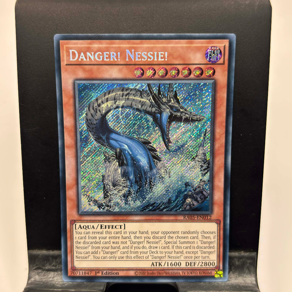 [ Bài Yugioh Chính Hãng ] Danger! Nessie! - RA05-EN012 - Super/Ultra/Secret