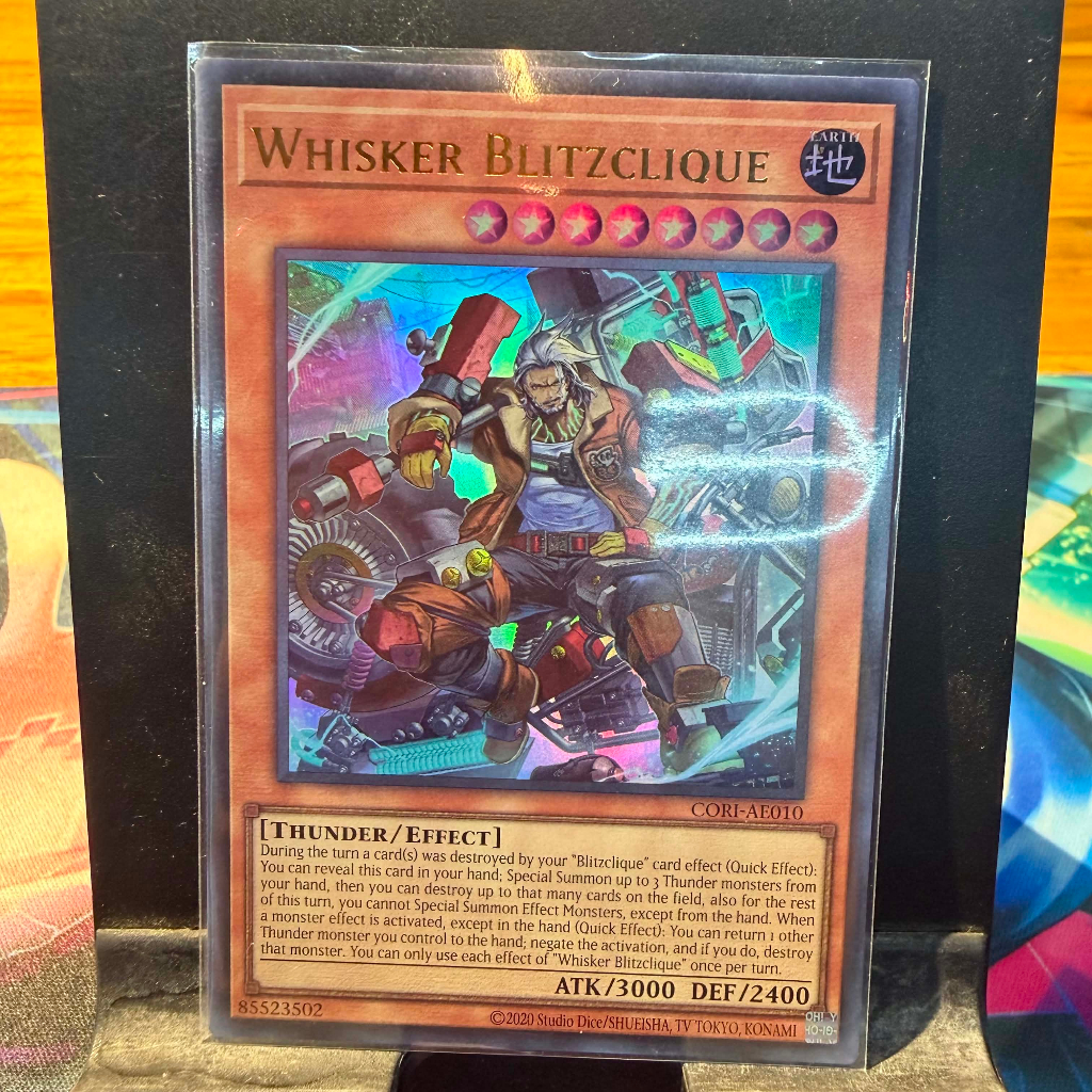 [ Bài Yugioh Chính Hãng ] CORI-AE010 Whisker Blitzclique - Ultra Rare