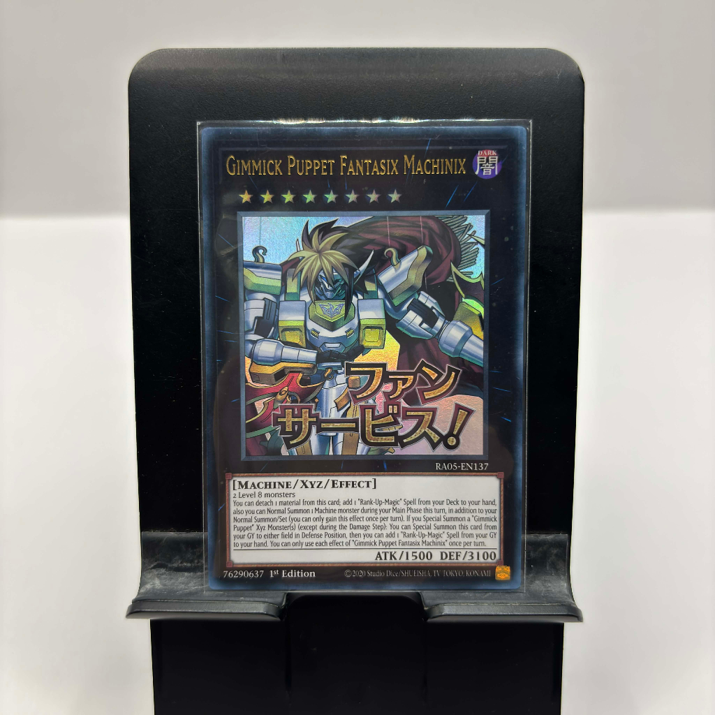 [ Bài Yugioh Chính Hãng ] Gimmick Puppet Fantasix Machinix (Stamp Edition) - RA05-EN137 - Ultra Rare