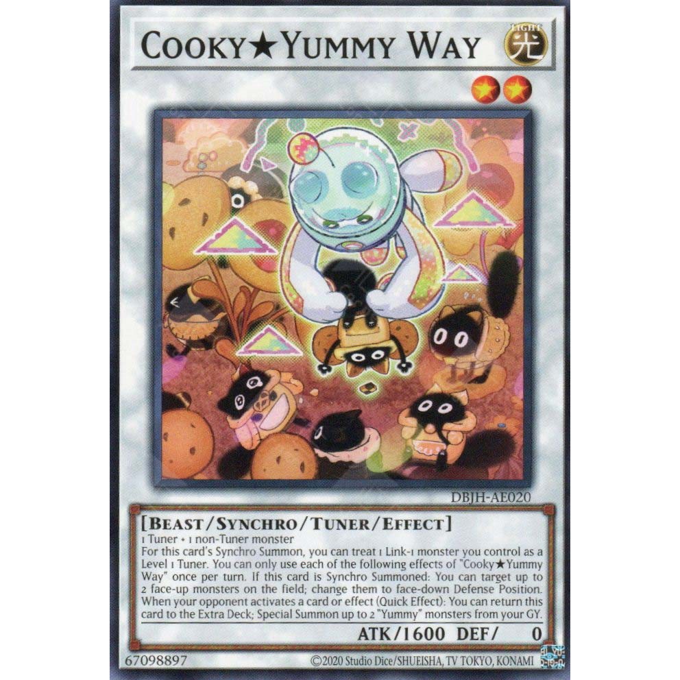 [ Bài Yugioh Chính Hãng ] DBJH-AE020 CookyYummy Way - Common