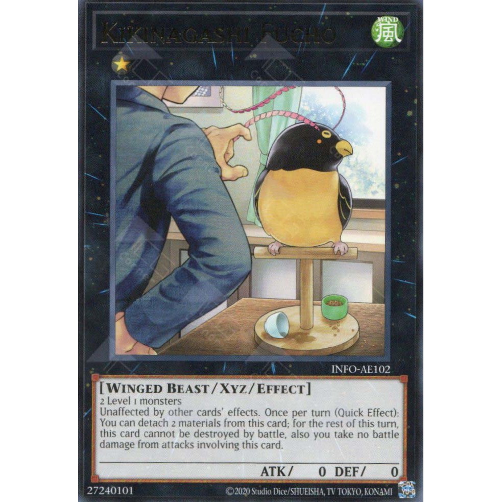 [ Bài Yugioh Chính Hãng ] INFO-AE102 Kikinagashi Fucho - Rare