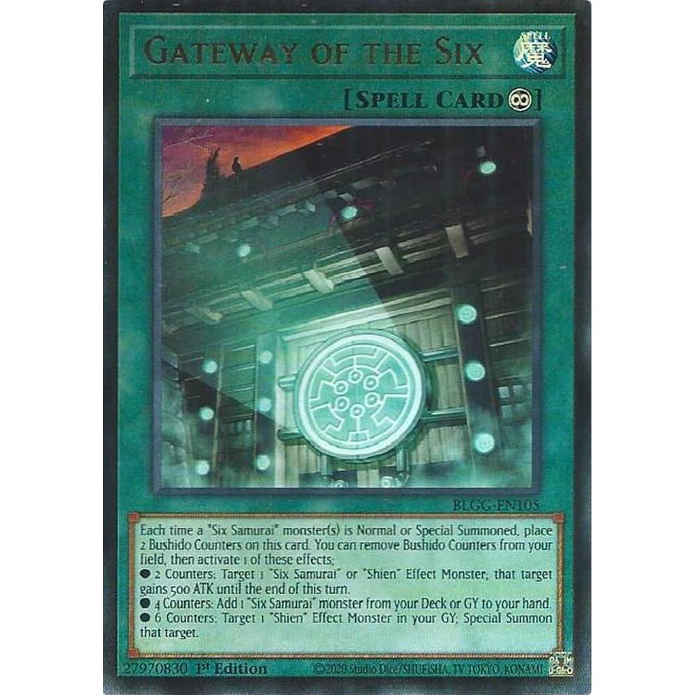 [ Bài Yugioh Chính Hãng ] Gateway of the Six - BLGG-EN105 - Ultra Rare