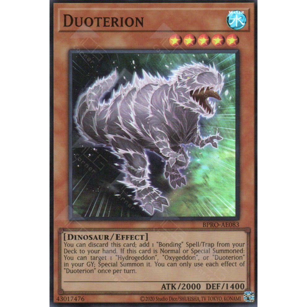 [ Bài Yugioh Chính Hãng ] BPRO-AE083 Duoterion - Super Rare