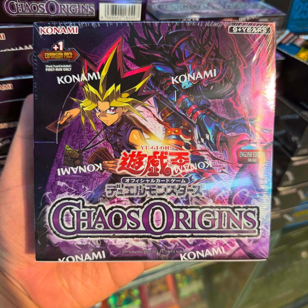 Hộp CHAOS ORIGINS Tiếng Anh [CORI-AE] - Sản phẩm Yugioh Chính Hãng