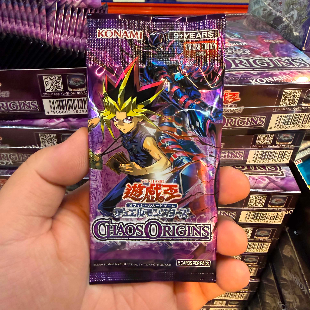 Gói CHAOS ORIGINS - Thẻ Bài Yugioh Chính Hãng Tiếng Anh