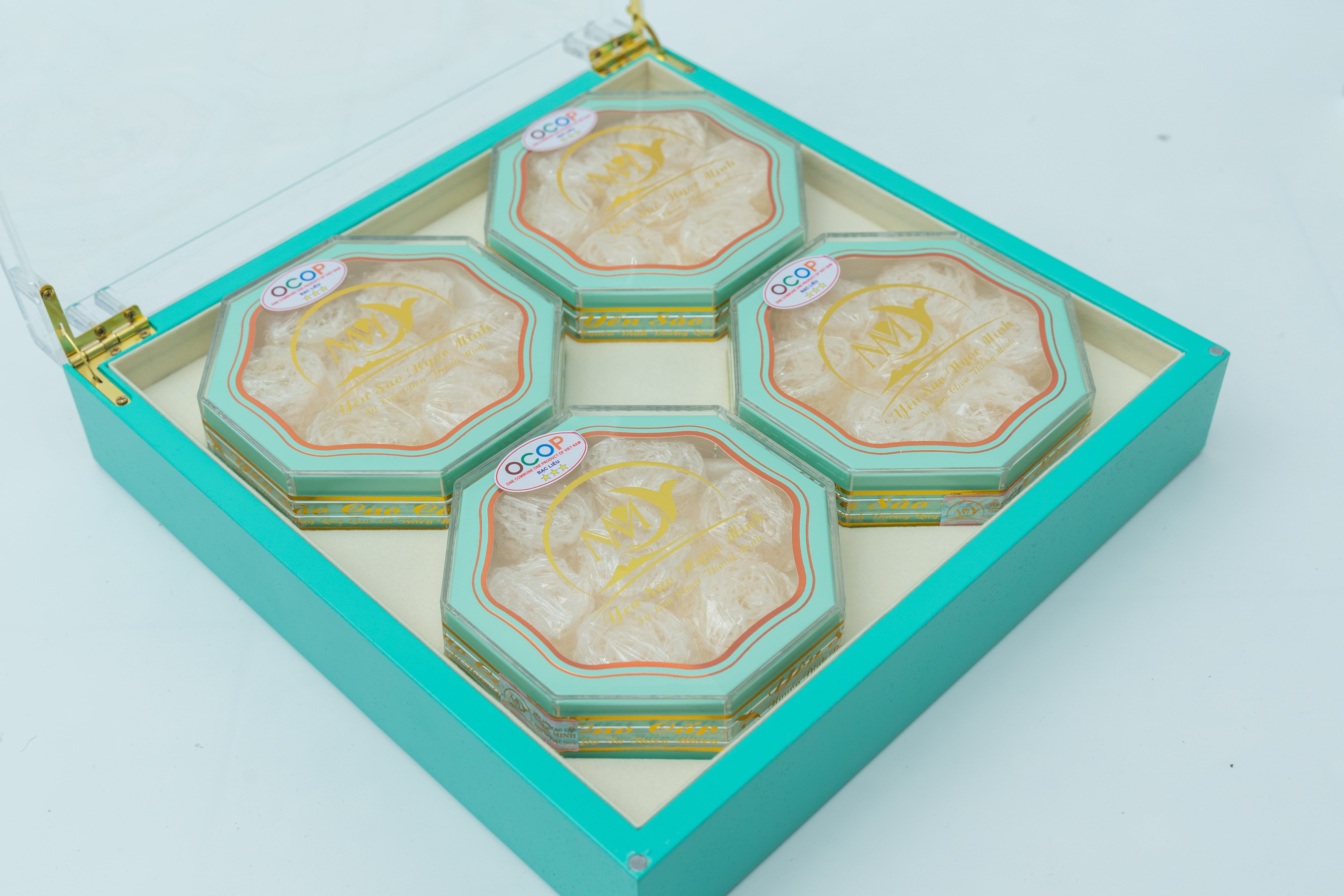 Tổ Yến Sơ Chế Bông Hồng 15Gr