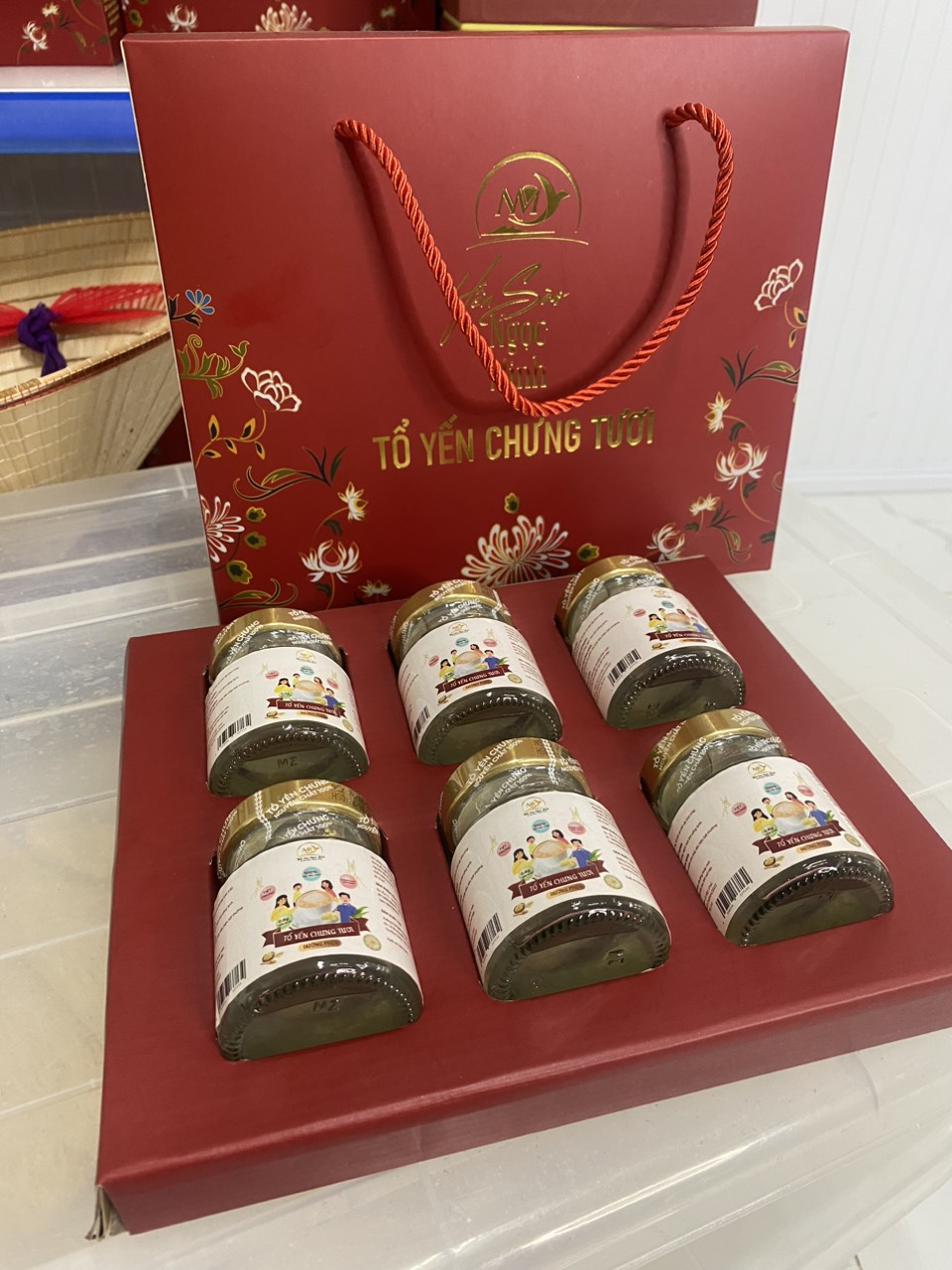 Tổ Yến Chưng Tươi (Đường Phèn) 0.8Gr
