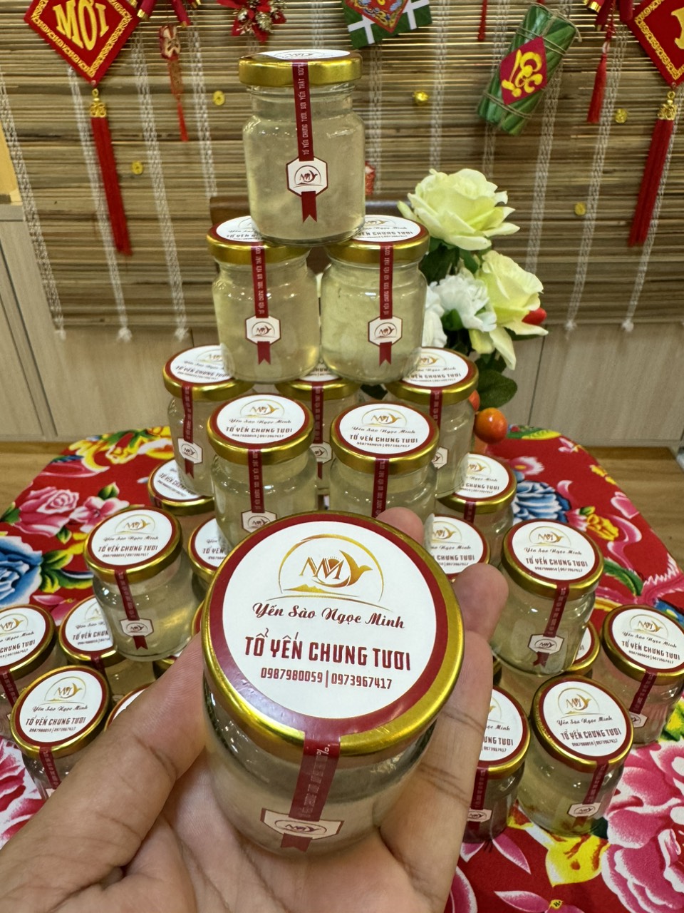 Tổ Yến Chưng Sẵn (Thủ công) 7g Tươi