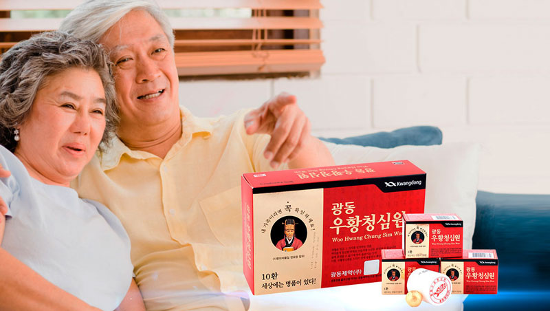 An Cung Hàn Quốc Kwang Dong Hàn Quốc Hộp đỏ 10 viên